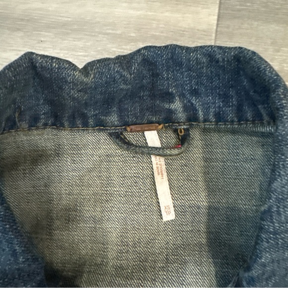 Free People Blue Denim Jacket - Picture 2 of 6